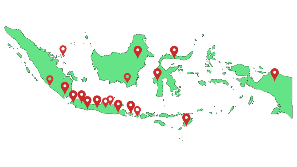 Sebaran Project PT. Precisindo Jaya Mandiri